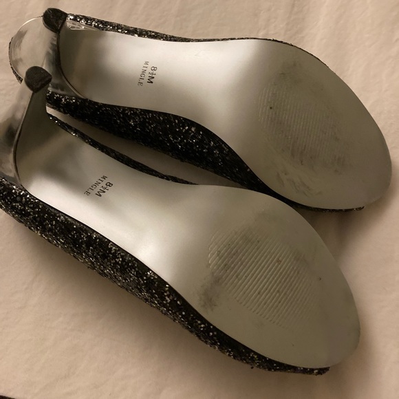 Black and Silver Peek Toe - Picture 10 of 10